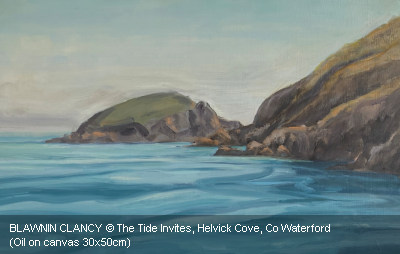 The Tide Invites, Helvick Cove, Co Waterford (Oil on canvas 30x50cm)